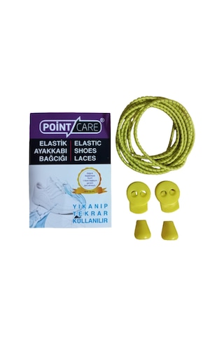 Point Care Akıllı Kilitli Elastik Ayakkabı Bağcık 100 Cm