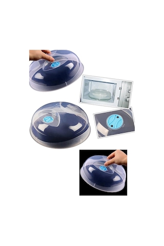 Mikrodalga Fırın Koruma Kapağı Saklama Kabı 3 Adet Birden Şeffaf