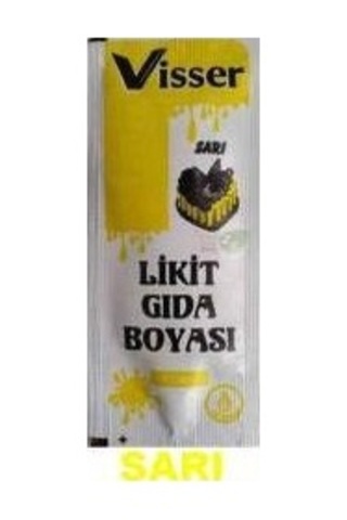 Visser Likit Gıda Boyası 4 x 12 ML
