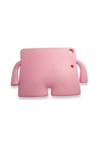 Apple Uyumlu, iPad 2022 10.9 10.nesil Kılıf Karakter Tablet Silikon - Açık Pembe