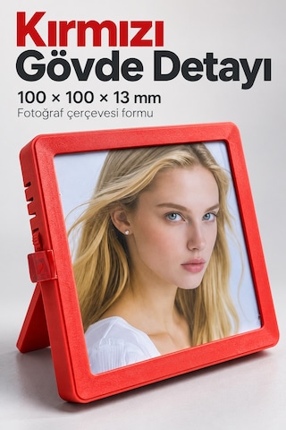 Shnstore Masaüstü Fotoğraf Çerçevesi Kablosuz Müzik Bağlantılı Hoparlör Shntknd0720