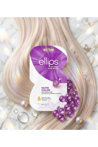 Ellips Nutri Boyalı Saçlara Özel Vitamin Saç Maskesi 20 G