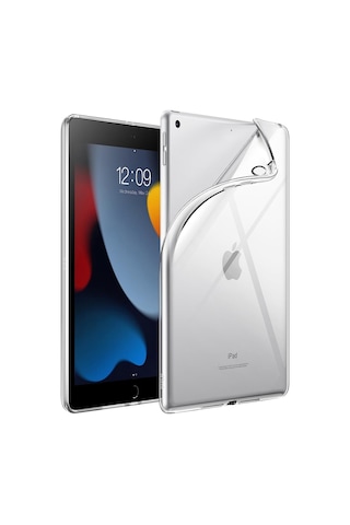 Apple Uyumlu iPad Mini 2 7.9 Kılıf Şeffaf Silikon Tpu Esnek Arka Kapak
