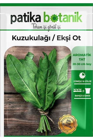 1000 Adet Kuzu Kulağı/ekşiotu Tohumu