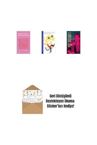 Everest Açıkhava 8 - Kanlı Düğün + Lorca Bütün Oyunları 3 + Kanlı Düğün Yerma + Okuma Sticker'ları