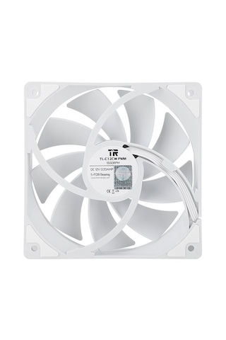 Thermalright Tl-c12cw 120mm Beyaz Kasa Fanı