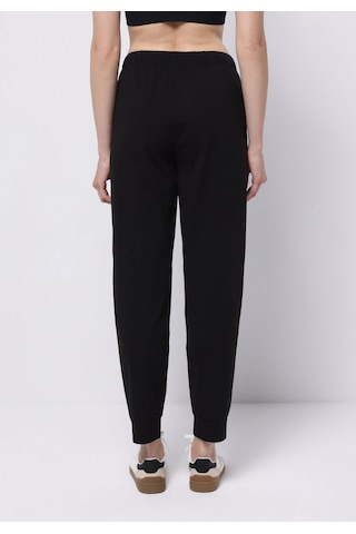Colins Regular Fit Orta Bel Düz Kadın Siyah Eşofman Altı Cl1075803 Q1.v2 Blk Siyah