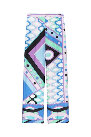 Pucci Şık Vivara Desenli Kadın Pantolon Multi Colour