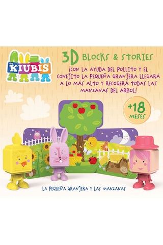Educa Çocuk Puzzle La Pequena Granjera Kiubis 19221