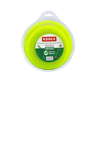 Rodex Tırpan Misinası Yeşil Yuvarlak 4.0mmx31m Blister