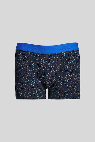 Ac&Co / Altınyıldız Classics Erkek Lacivert-Saks Mavi 3'Lü Boxer Paketi 4A03231P3012Lsxs