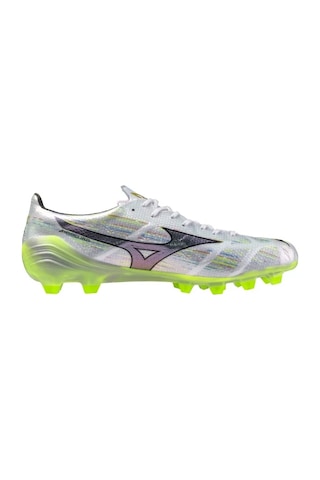 Mizuno Alpha 2 Elite Erkek Krampon Beyaz / Sarı Çok Renkli