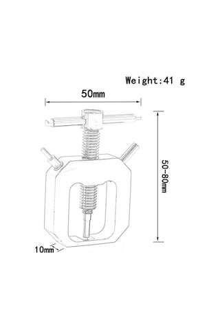 Besthome1 Rc Araç Dişli Çekme Aleti Bjm121 Model Alüminyum Alaşım Titanyum Renk