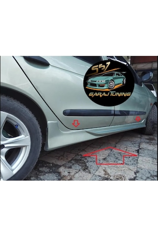 Renault Megane 1 Marşpiyel Sağ Sol Takım Fiberglass Boyasız