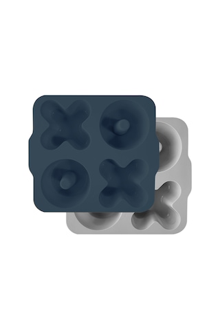 Oioi XoXo Kek & Muffin Kalıbı Deep Blue/Powder Grey Gri - Lacivert