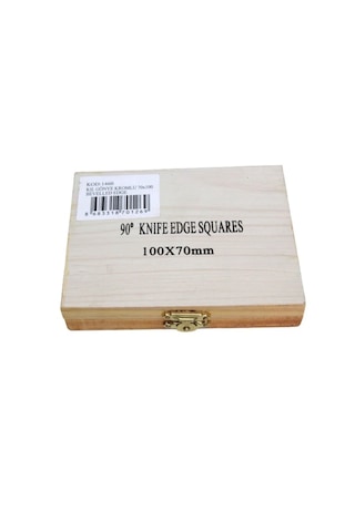 Kıl Bıçak Kenarlı Hassas Gönye 100x70 Mm