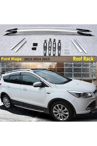Ford Kuga 2013- Tavan Çıtası Roof Rack Oem Style Sılver