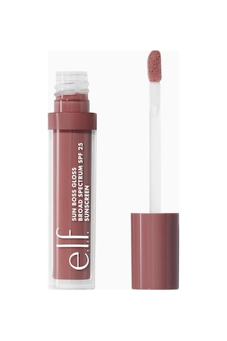 E.l.f. Sun Boss Gloss Spf 25 Nemlendirici Ve Parlak Dudak Parlatıcısı Dudak Parlatıcıları It's Your Mauve 3