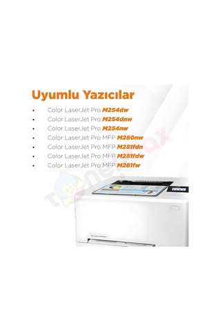 203a Cf540a ,hp Color Laserjet Pro M281fdw İle Uyumlu Muadil Toner