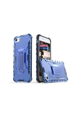 Apple Uyumlu iPhone 7 Kılıf Zore Klik Silikon Mavi