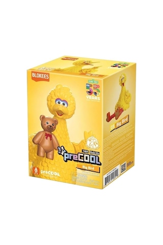 Susam Sokağı Minik Kuş Blokees Sesame Street Blokees Big Bird Figür Model Kit 14 Cm