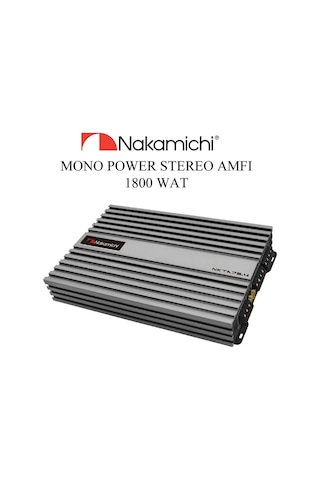 Nakamıchı Nkta75.4 Kanal Amfi 1800 Watt Stereo Oto Amfi Nakamıchı Nkta75.4 Kanal Amfi 1800 Watt Stereo Oto Amfi