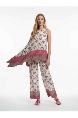 Xint Bej Doğal Dökümlü Oversize Pantolon 201331