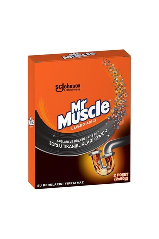 Mr. Muscle Jel ve Granüllü Lavabo Açıcı Temizlik Seti