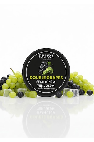 Fumara Double Grapes - Siyah Üzüm, Yeşil Üzüm Aromalı Nargile Melası 200gr. Fumara Double Grapes - Siyah Üzüm, Yeşil Üzüm Aromalı Nargile Melası 200gr.