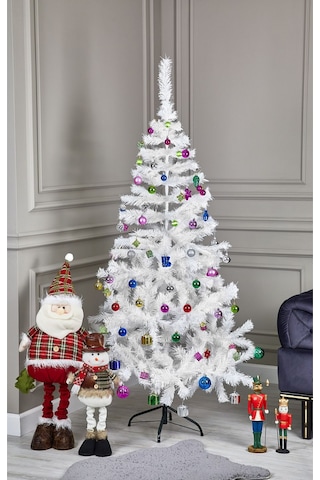 Waldern Premium Luxury Series 210 Cm Beyaz Yılbaşı Ağacı 210 CM