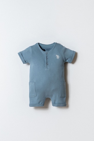 U.s. Polo Assn. Erkek Bebek Yeşil Tulum 5274-49929 Yeşil