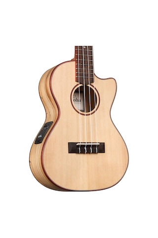Cordoba 24t-ce Cutaway Tenor Elektro Akustik Ukulele Natural