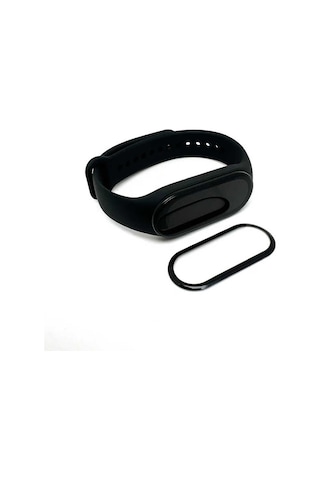 Lexroo Xiaomi Mi Band 7 Pmma Pet Saat Ekran Koruyucu - Siyah