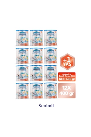 Senimil 4 Çocuk Devam Sütü 400 G 12 Adet