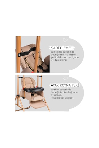 Baby Home 850 Cup Mama Sandalyesi Salıncak