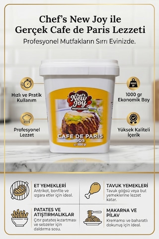 Cafe De Paris Sauce 1000 Gr Sos Tozu