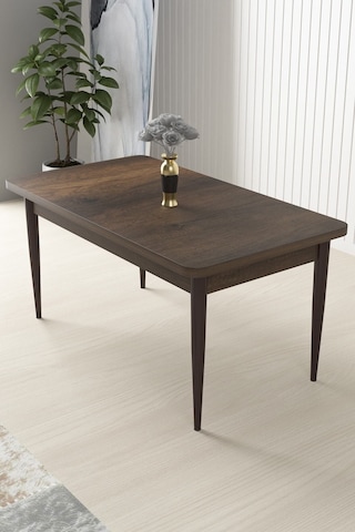Canisa Concept Arp Serisi Sabit Mutfak Masası Takımı 70x110 Barok Desen Masa 4 Bordo Sandalye Beyaz