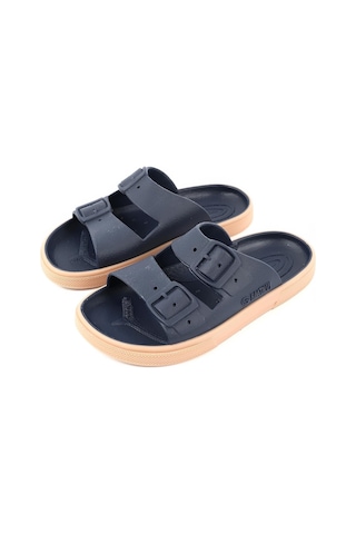 Boatilus Rocksy-f Navy/beige Erkek Çocuk Terlik Lacivert