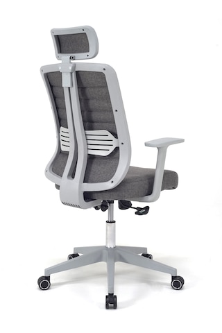 Zeon Büro Ofis Sistemleri // Comfort Plus Mood Gray Yönetici Koltuğu Ofis Çalışma Koltuğu Gri