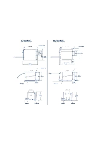 Whale 8 Litre Gazlı & Elektrikli Su Isıtıcı-964