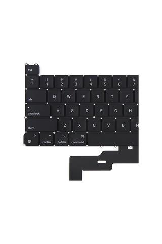 Apple Uyumlu MacBook Pro M1 13" 2020 A2338 Klavyekeyboard Us Q Küçük Enter
