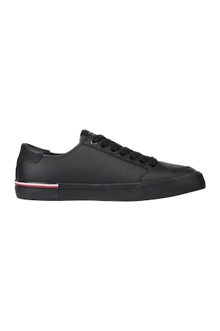 Tommy Hilfiger Core Corporate Vulc Leather Siyah