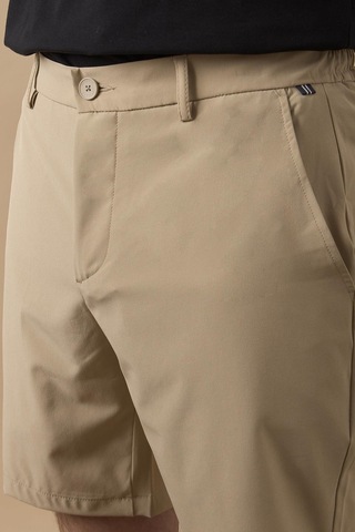 Braccas Erkek Bej Jogger Fit Şort Bej