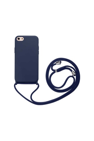 Apple Uyumlu iPhone 8 Kılıf Zore Ropi Kapak Lacivert