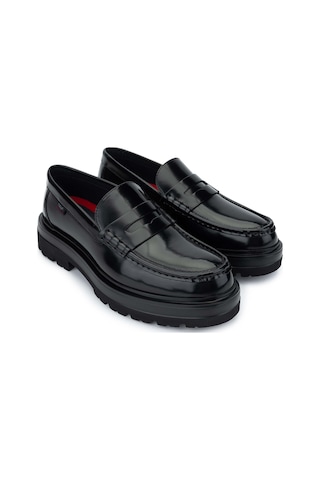 Callaghan Erkek Hakiki Deri Siyah Loafer Ayakkabı 618 52310 Erk Ayk Sk24-25 Negro Siyah