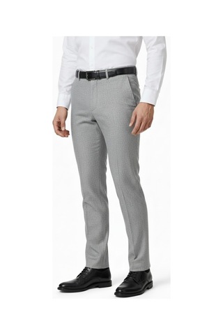 Erkek Regular Fit Kumaş Pantolon Likra Kumaş Bgl-st05032 Gri