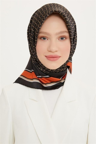 Armine İpek Eşarp Nostalji - 8724-36 Twill - 8128-21