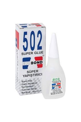 502 Hızlı Yapıştırıcı Hızlı Yapıştırıcı Şeffaf