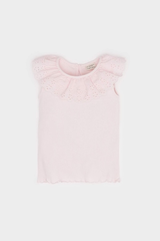 DeFacto Kız Bebek Dantel Yaka Atlet C4010A525SMPN648 Pembe