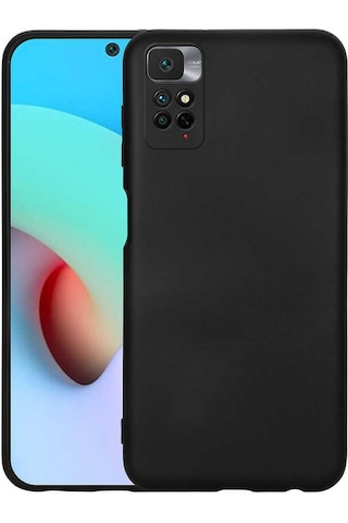 Noktaks - Xiaomi Uyumlu Xiaomi Redmi Note 11s Global - Kılıf İçi Kadife Koruyucu Mara Lansman Kapak - Siyah